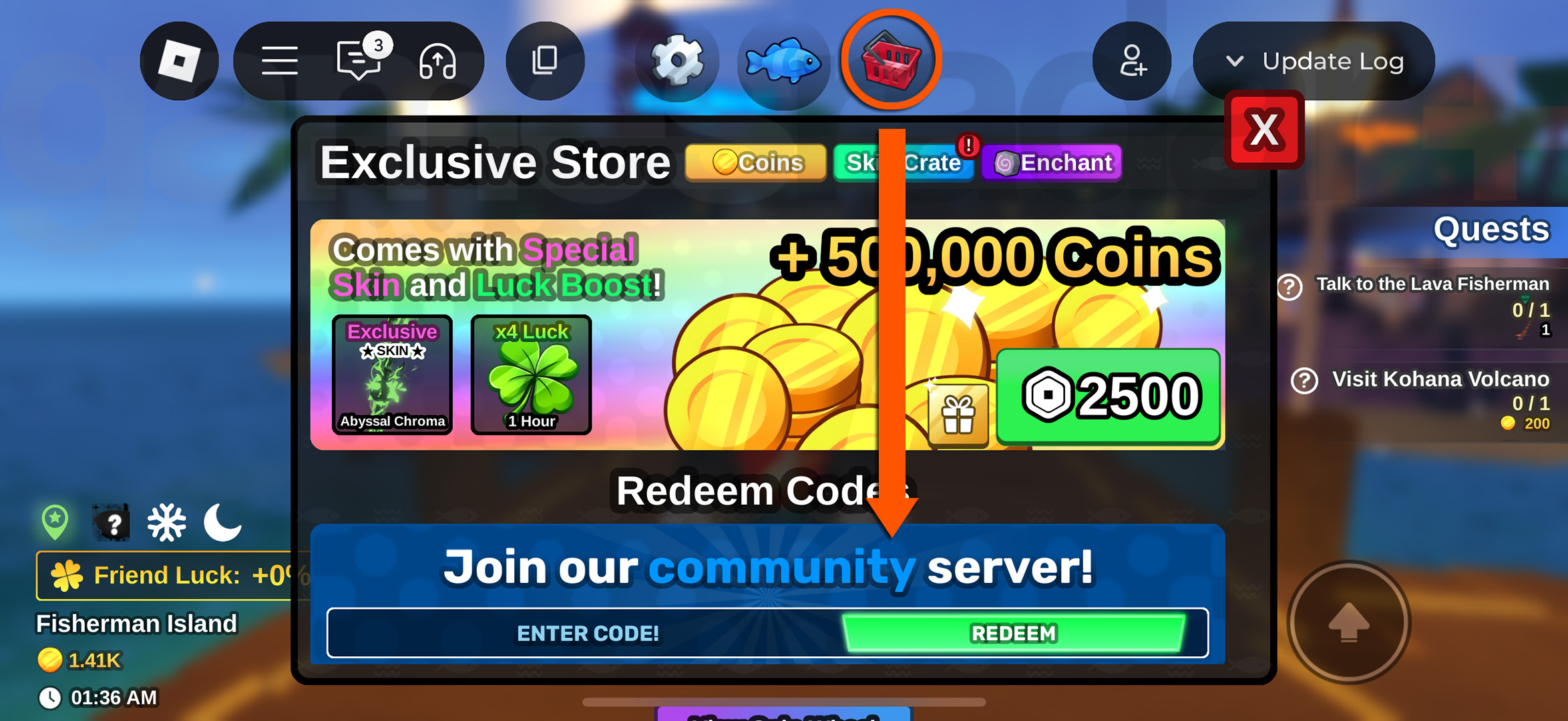 Fish It codes