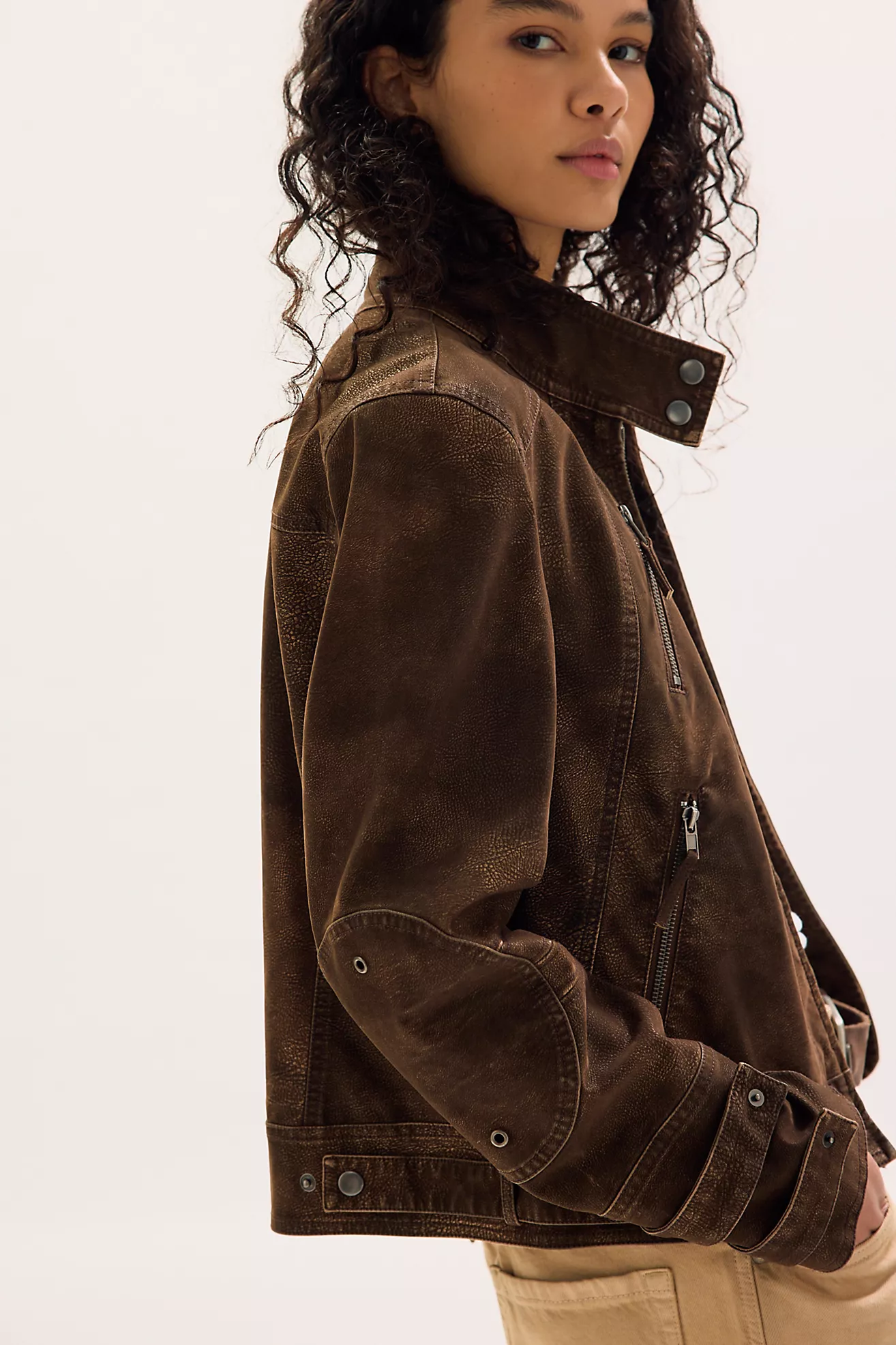 We the Free Jesse Vegan Suede Jacket