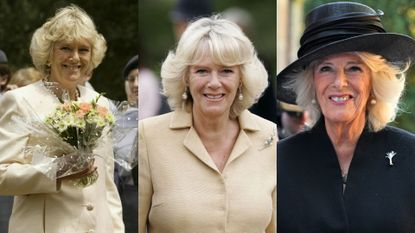 Camilla Parker Bowles throughout the years