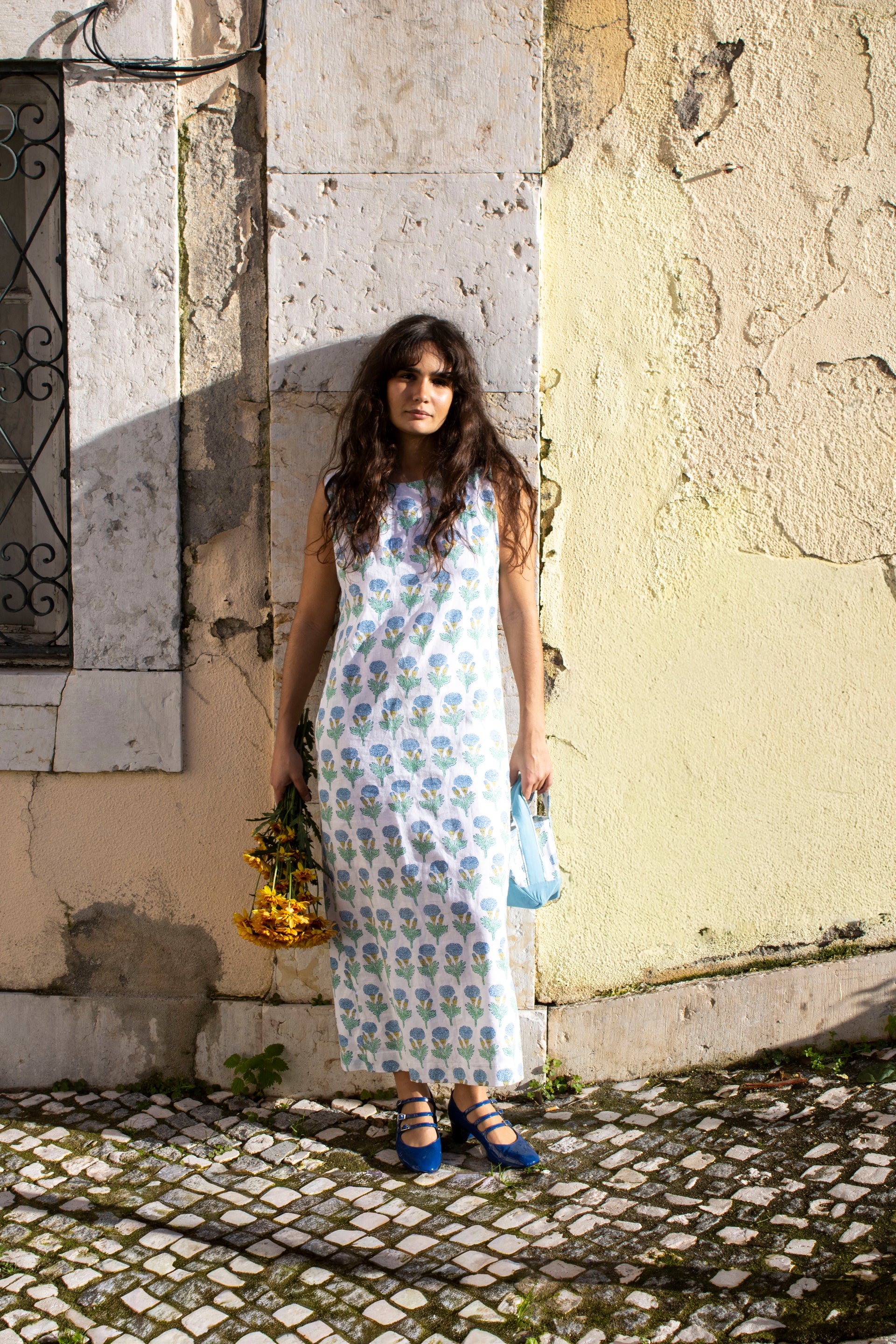 Rina Dress in Fleur Print - Fleur Print / Xs