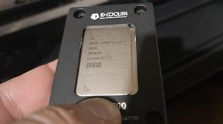 Intel Core Ultra 285K doesn't quite fit LGA 1700 contact frames