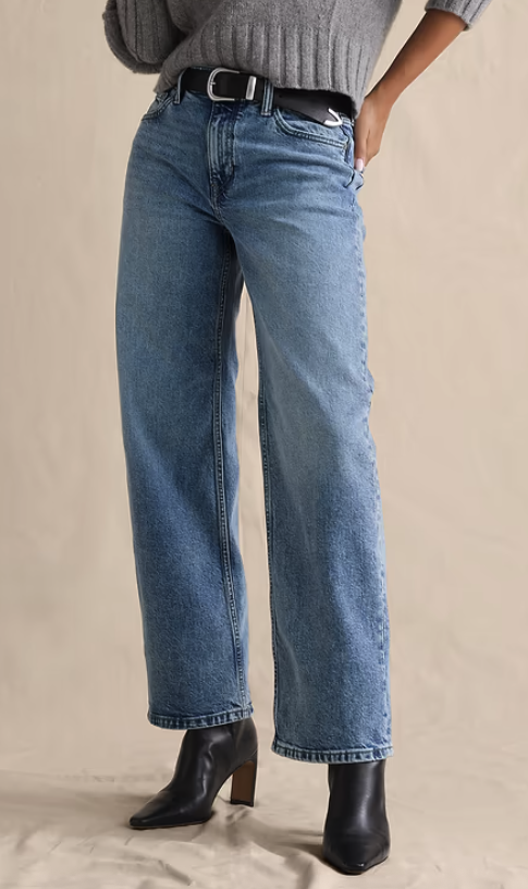 Banana Republic, Mid-Rise 90s Classic Jean (Was $130)