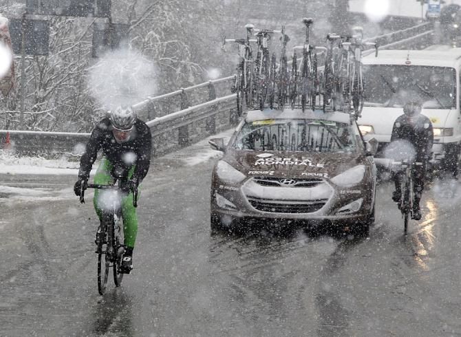 Riders at the start