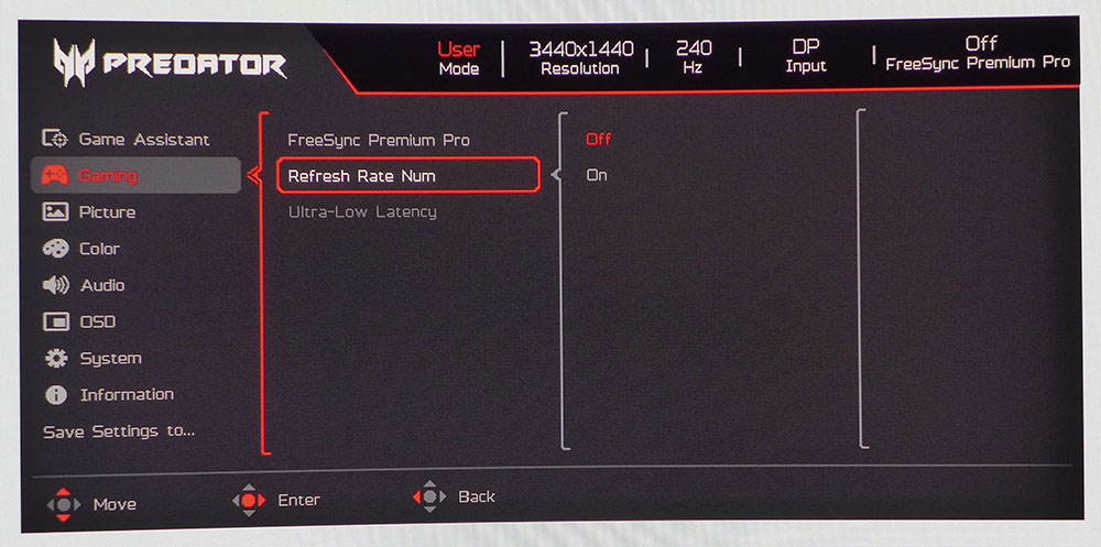 Acer Predator X34 OLED
