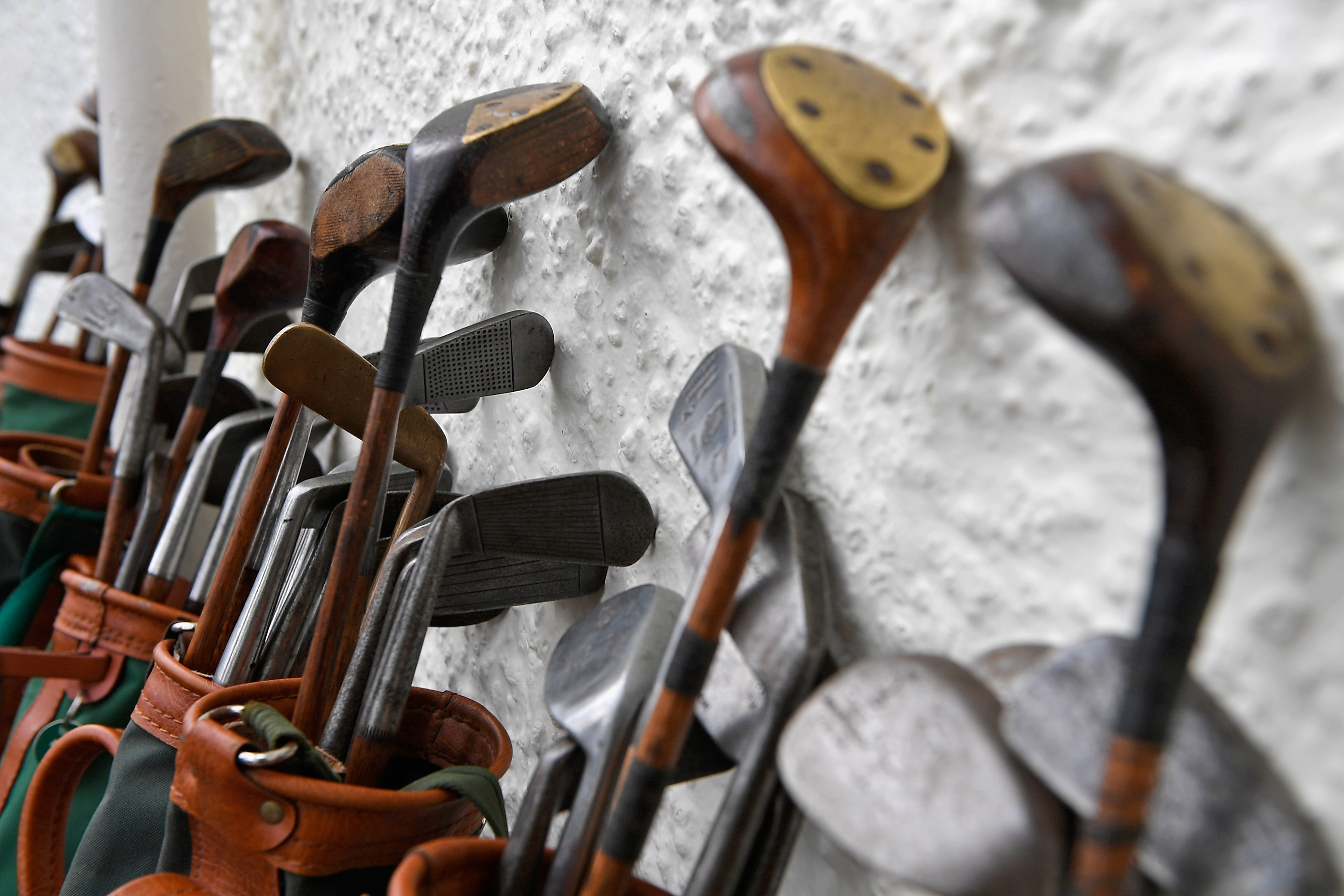 Hickory golf clubs