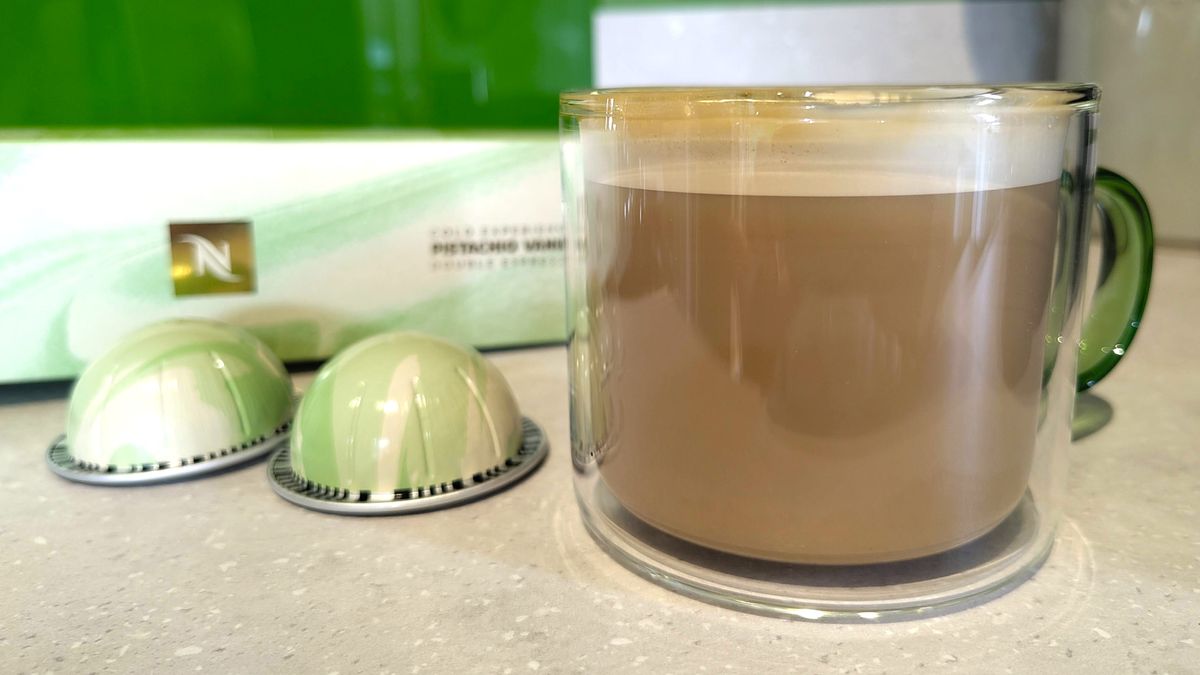 Nespresso pistachio vanilla capsules