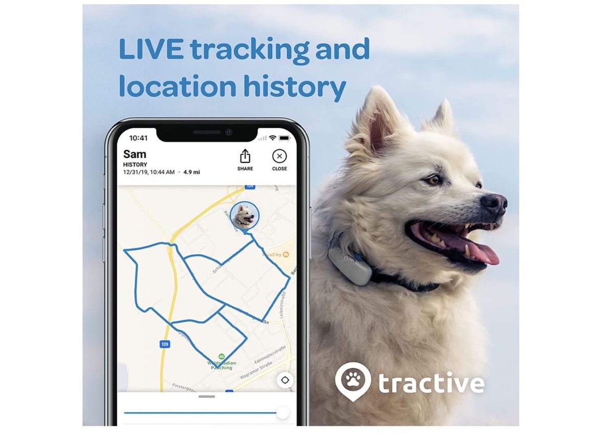 Tractive Waterproof GPS Dog Tracker