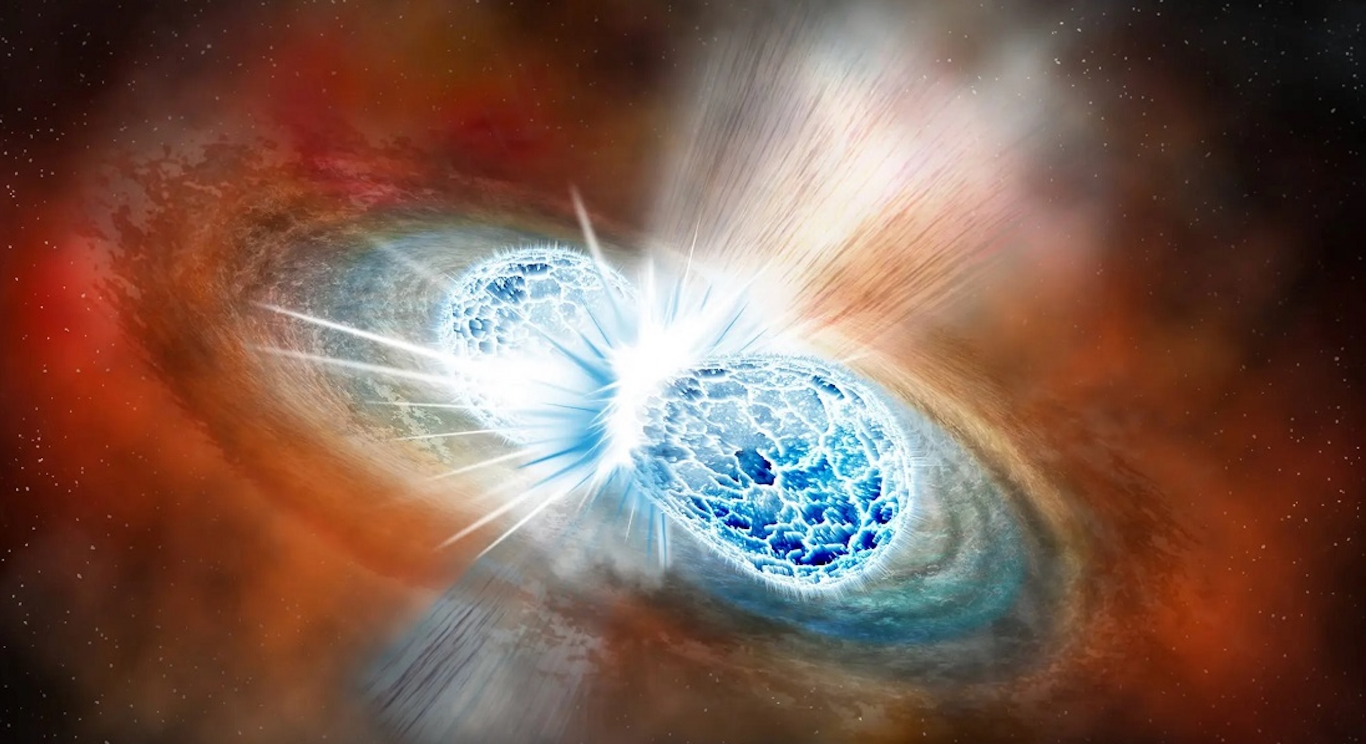 Colliding neutron stars hint at new physics that could explain dark matter Space