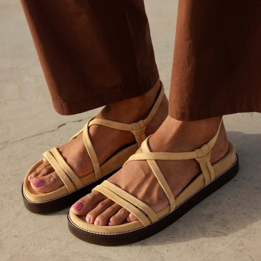 Bobbies Salina Flat Sandals