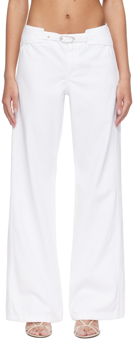 White Nicole Jeans