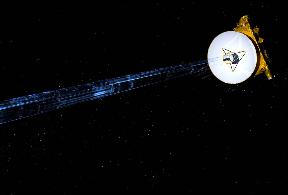 New Horizons Beaming Data Home