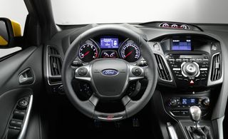 Ford Focus ST view of front dashboard