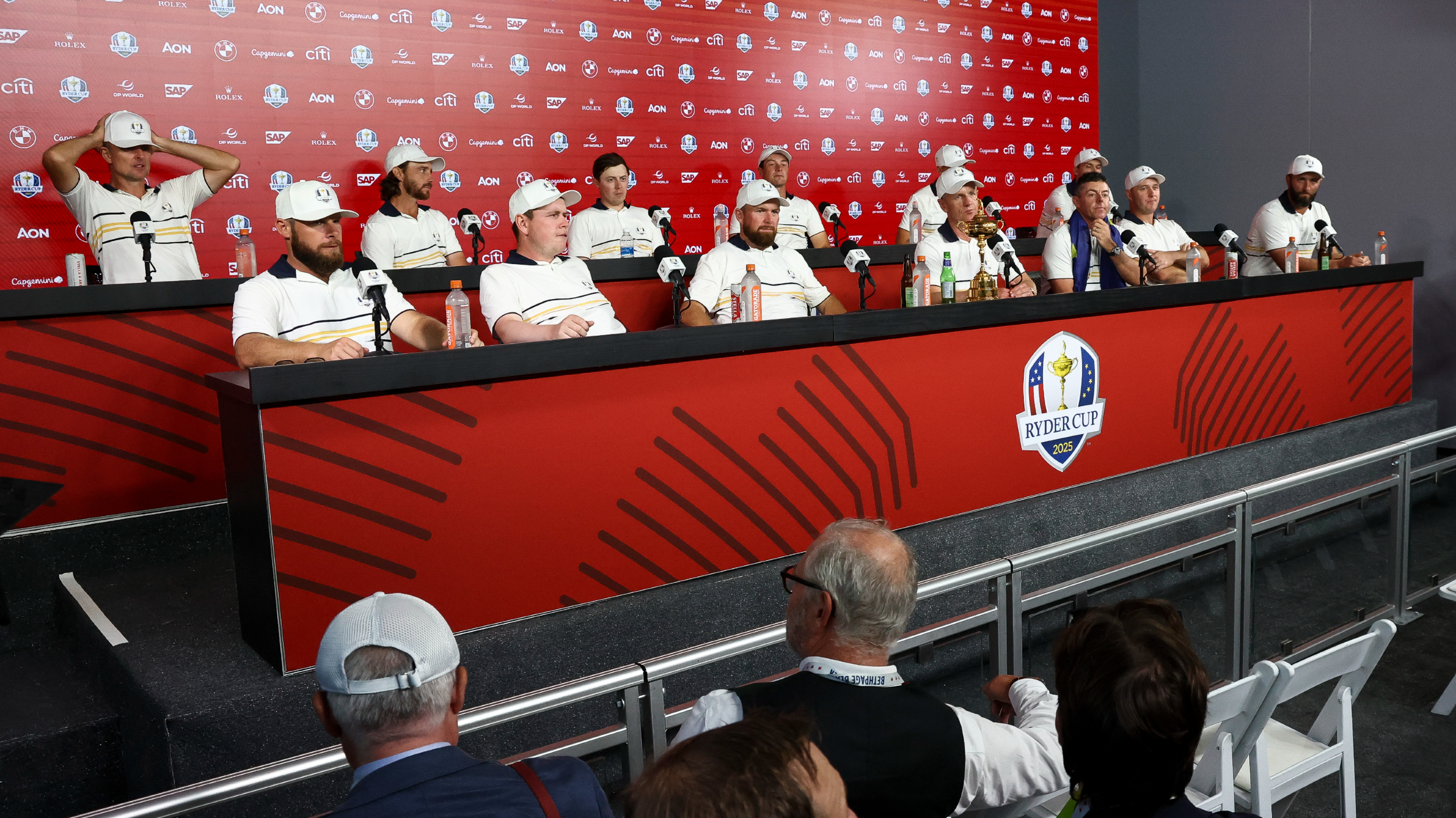 The European Ryder Cup team