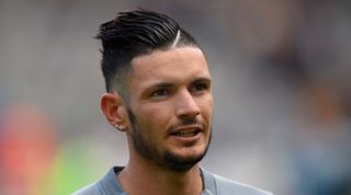 NEWCASTLE UPON TYNE, ENGLAND - MAY 24: Newcastle player Remy Cabella looks on before the Barclays Premier League match between Newcastle United and West Ham United at St James' Park on May 24, 2015 in Newcastle upon Tyne, England. (Photo by Stu Forster/Getty Images)