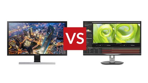 Philips Brilliance 328p Vs Samsung U28e590d Two Excellent 4k Monitors Compared T3