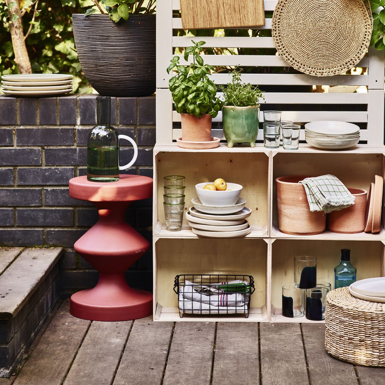 Outdoor table wardrobes are the secret to making alfresco hosting simple this summer &ndash; here's why you need…