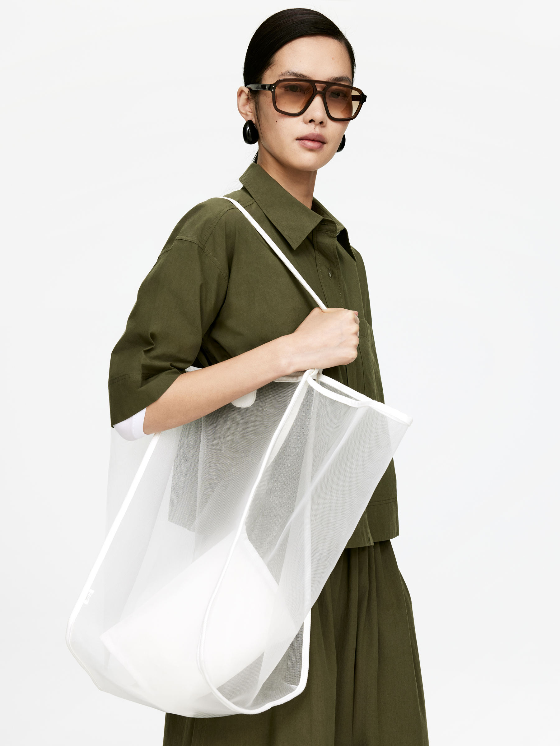 Mesh Tote – White – Women – Arket Gb