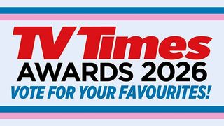 TV Times Awards 2026 logo with the words 'Vote for your Favourites!' underneath.