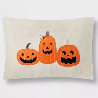 Pumpkin cushion