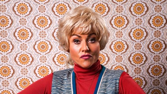 Jaime Winstone as young Peggy Mitchell in EastEnders