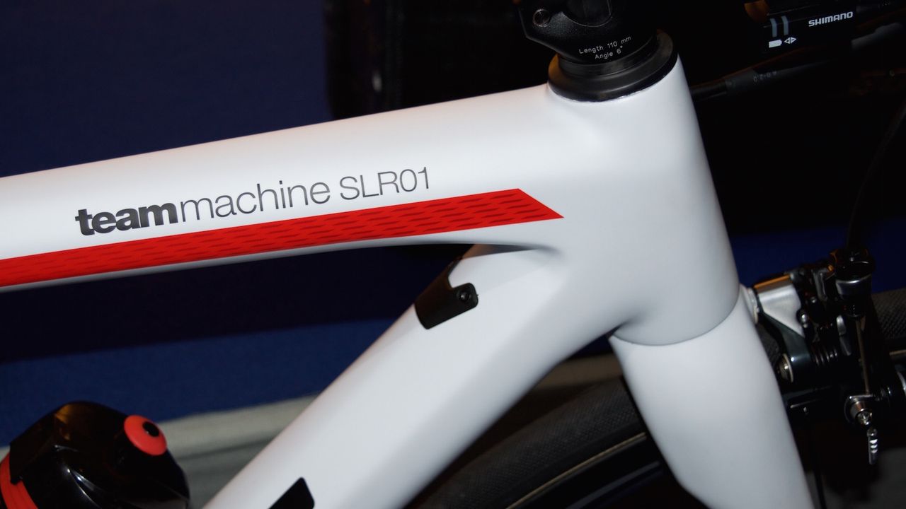 A matt white finish, clean lines and compact frameset for the Australian.