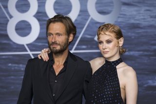 Andreas Pietschmann and Emily Beecham attend the screening of the Netflix series 1899