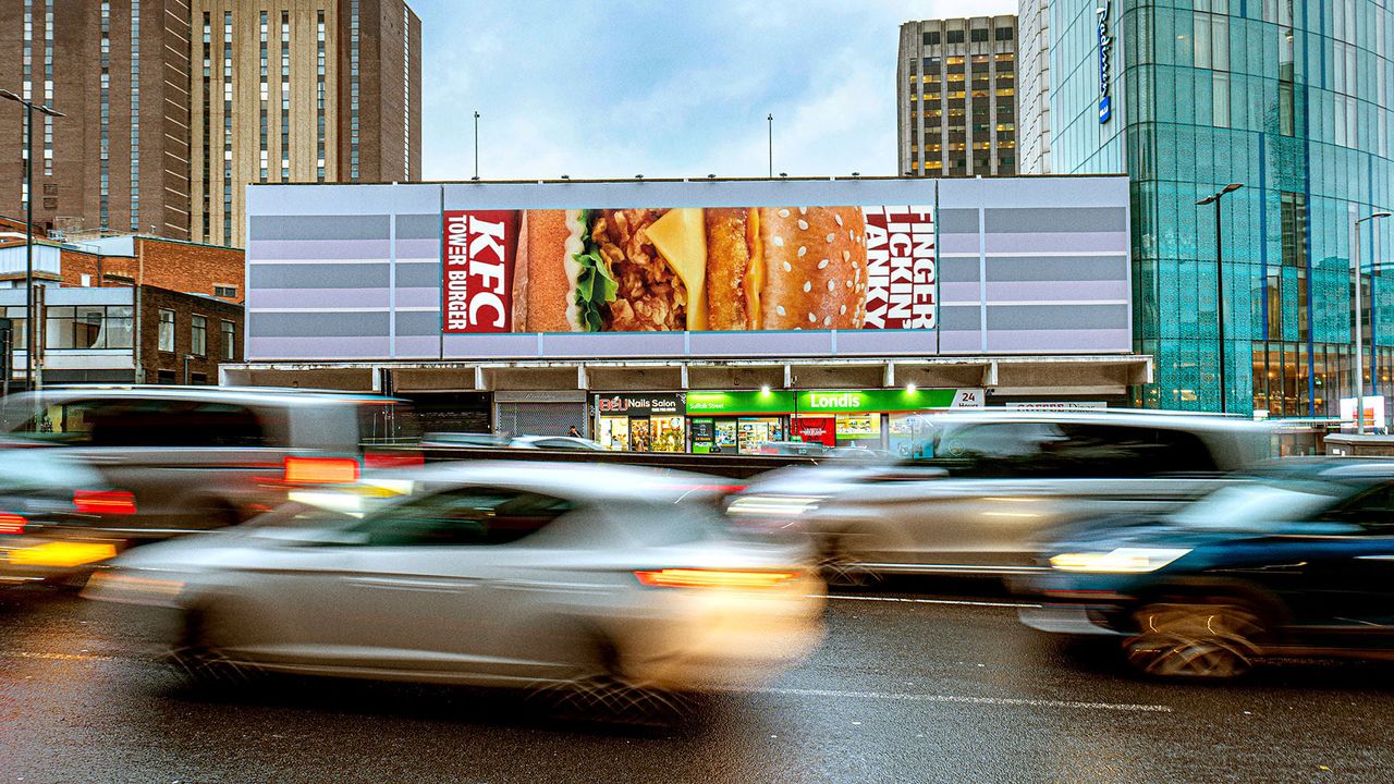 KFC billboard ad