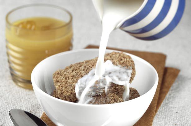 Weetabix and milk