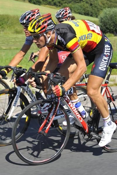 Belgian champion Tom Boonen (Quick Step).