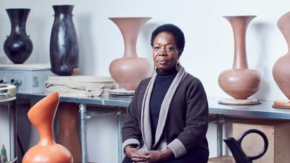 London Design Medals 2023: winner Magdalene Odundo in her studio