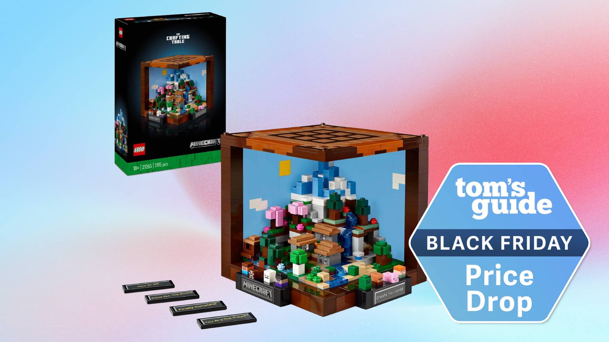 Lego Minecraft Crafting Table