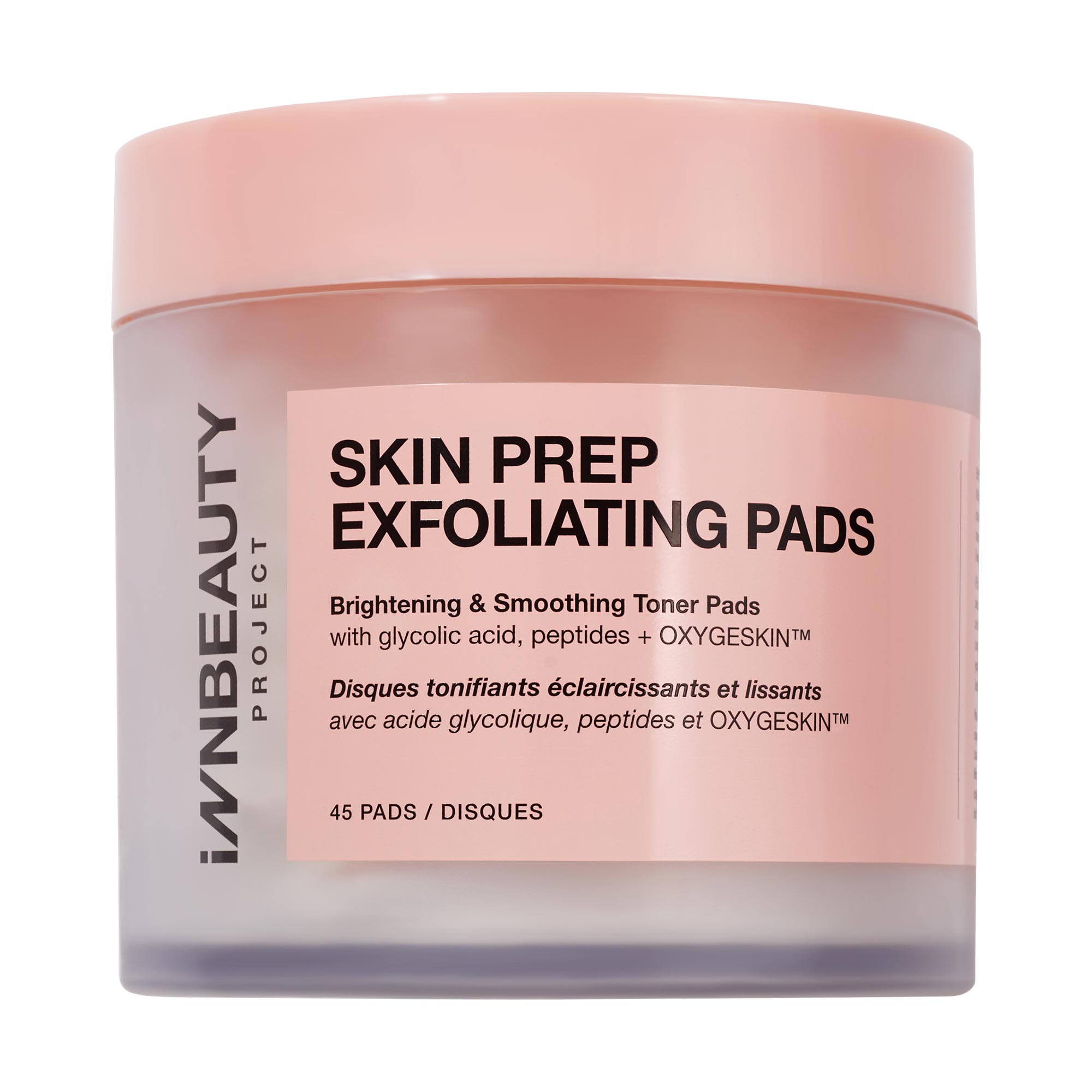 Skin Prep Brightening &amp;amp; Exfoliating Pads With Glycolic Acid
