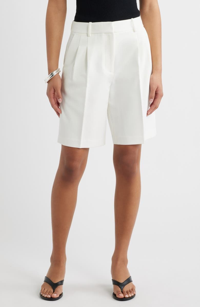 The Icon High Rise Bermuda Shorts