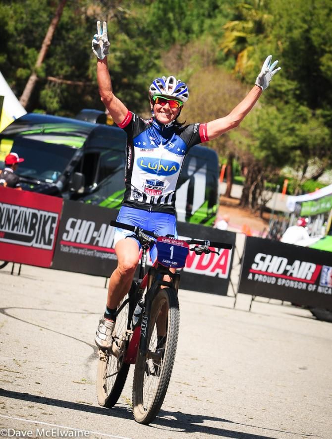 Katerina Nash (Luna Pro Team) takes the win at Bonelli Park