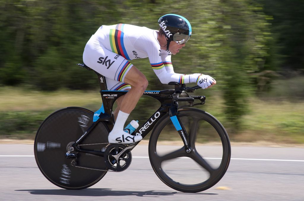 World champion Vasil Kiryienka (Team Sky)