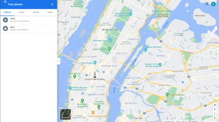 how to change home on Google Maps - select Home