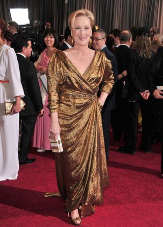 Meryl Streep attending the Academy Awards in Los Angeles, California
