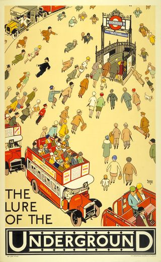 Poster design: The Lure of the Underground