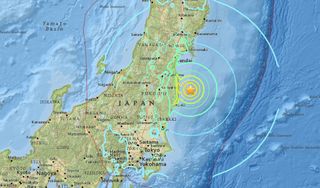 Japan Earthquake - Nov. 21, 2016