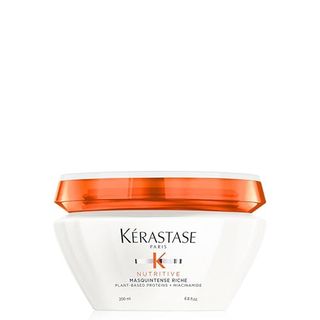 Kérastase Nutritive, Rich Deep Nutrition Hair Mask for Very Dry Medium to Thick Hair, With Niacinamide, Intensely Nourishing and Hydrating, Masquintense Riche, 200 Ml