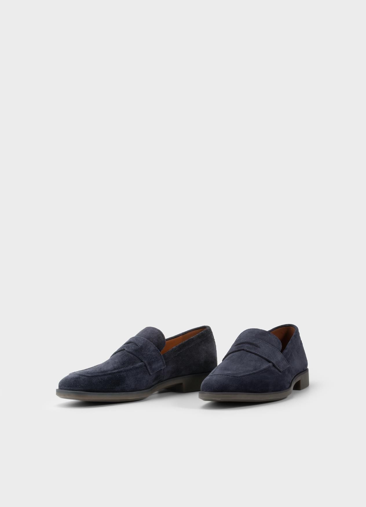 Vagabond Troy Loafer in Navy