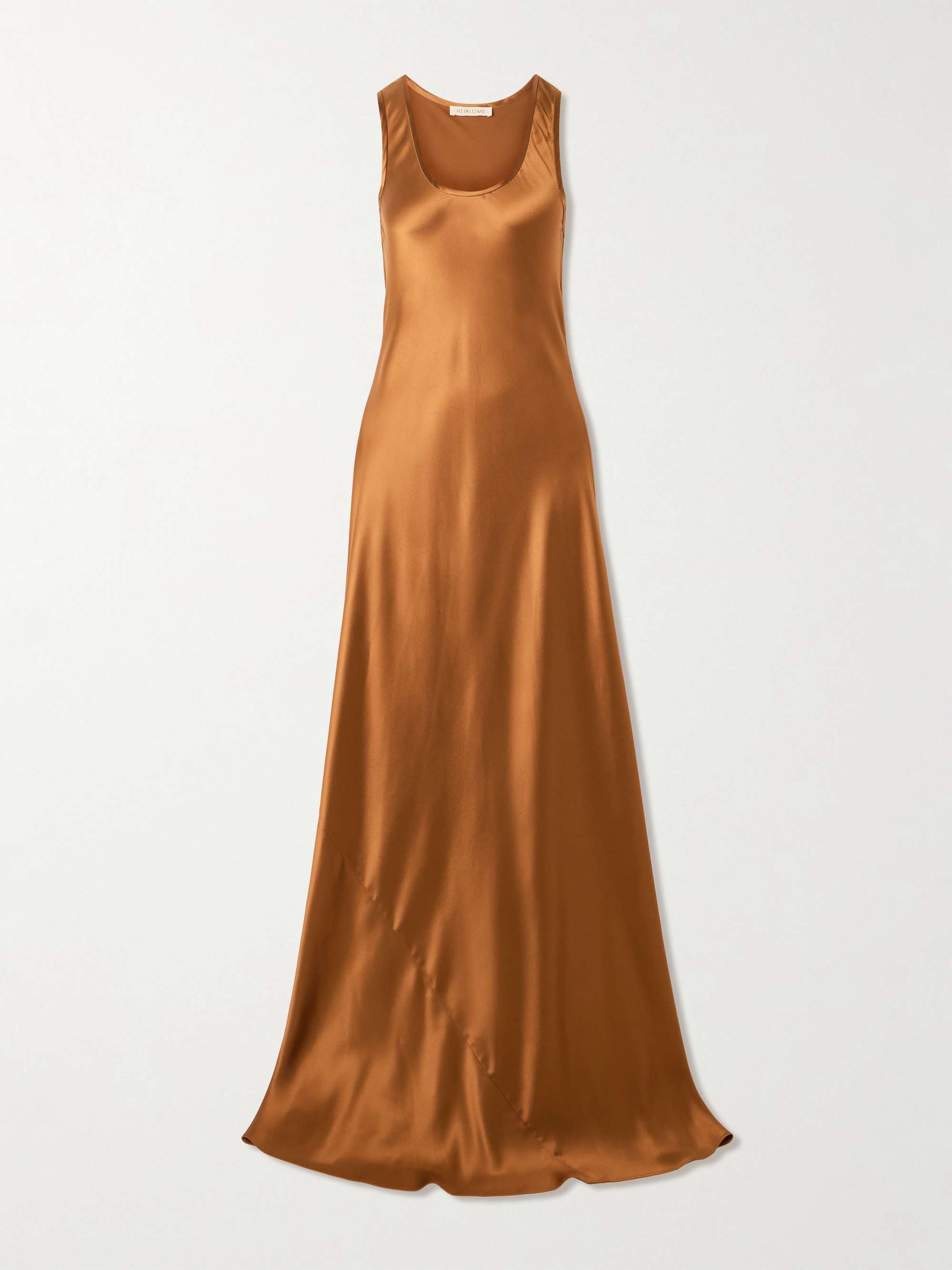 Margot Silk-Satin Maxi Dress