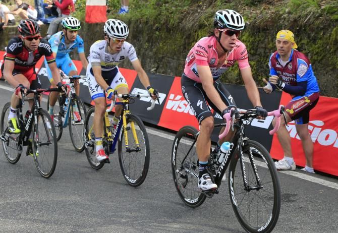 Rigoberto Uran (Omega Pharma - QuickStep) was put under pressure