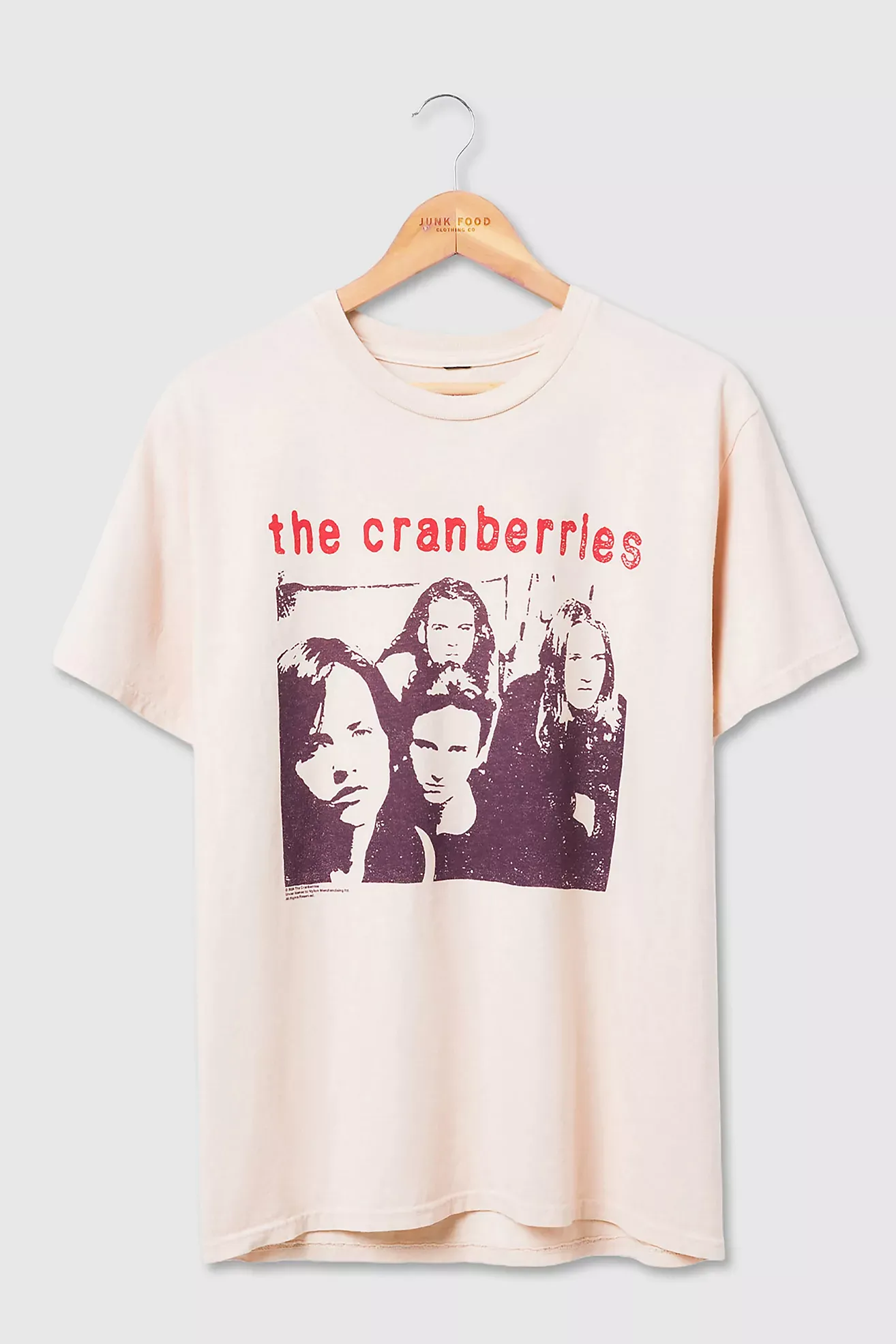Junk Food the Cranberries Flea Market Tee