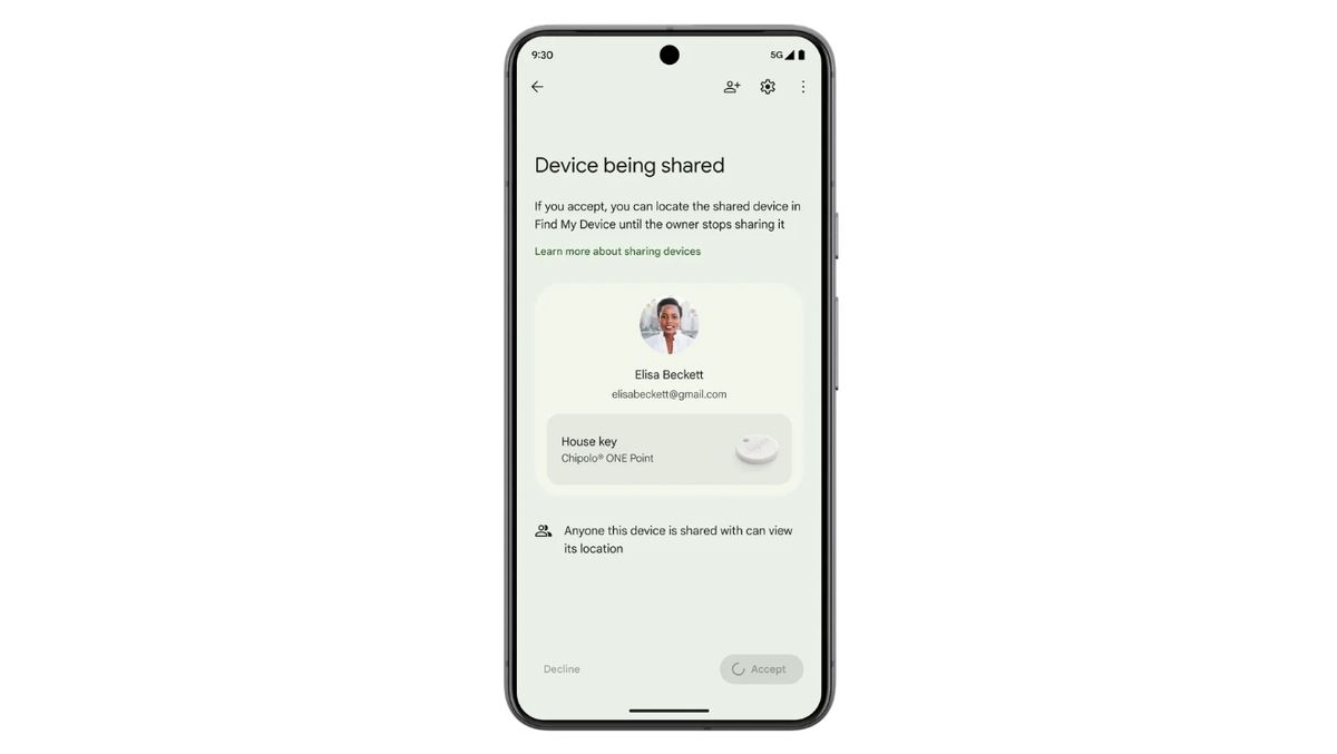 Google's Find My Device feature