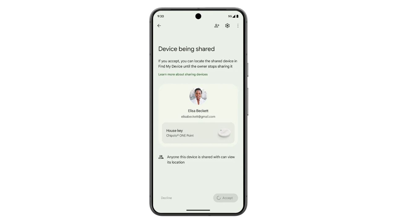 Google's Find My Device feature