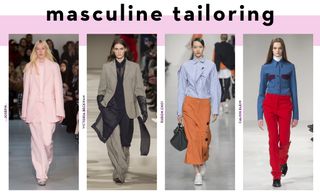 Masculine Tailoring, AW17 Fashion Trends