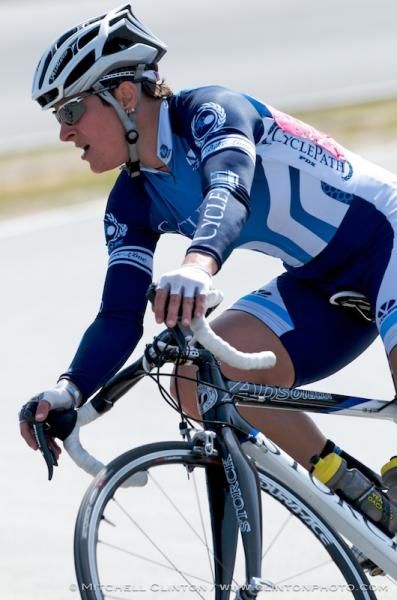 Melissa Sanborn managed to take fifth.