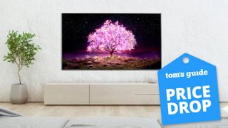LG C1 OLED TV with a Tom's Guide deal tag