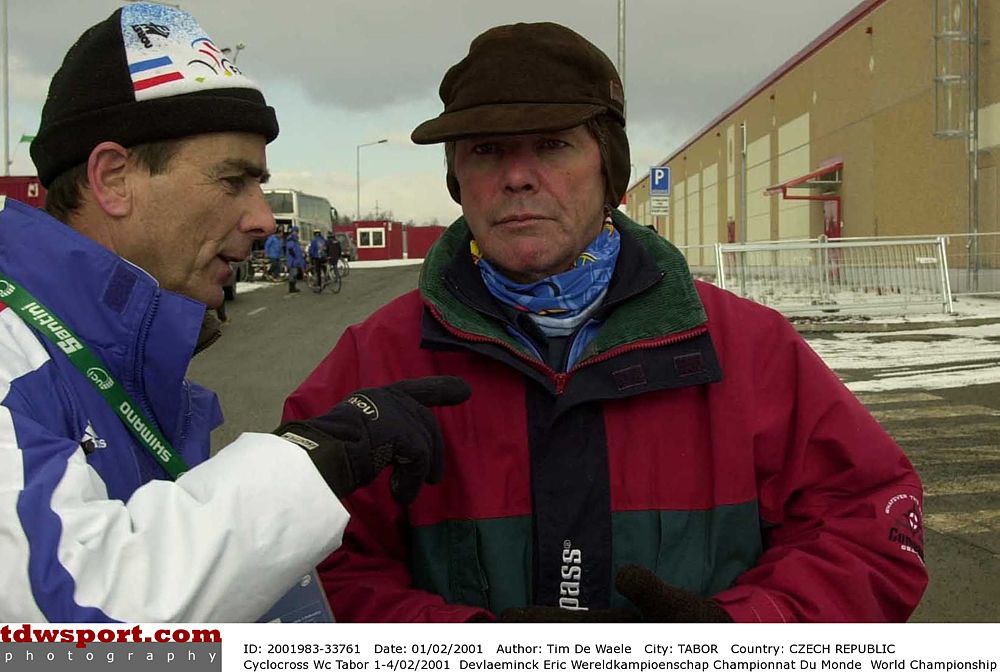 Erik De Vlaeminck retried as coach of the Belgian cyclo-cross team in 2002